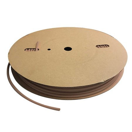 KABLE KONTROL Kable Kontrol® 2:1 Polyolefin Heat Shrink Tubing - 3/32" Inside Diameter - 500' Length - Brown HS354-S500-BROWN